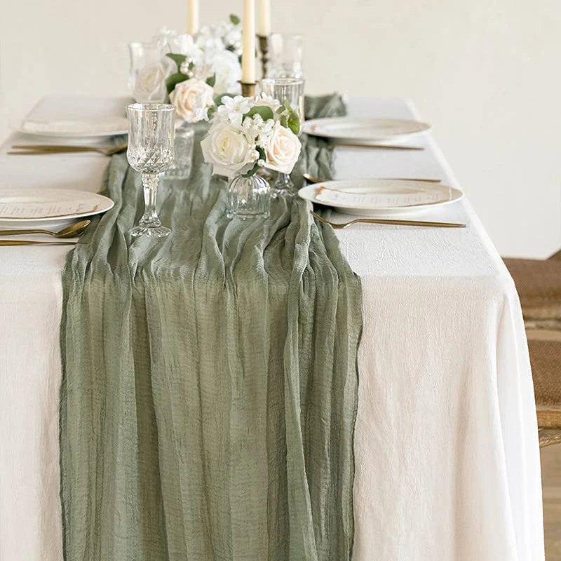 Gauze Table Runner