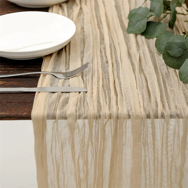 Gauze Table Runner