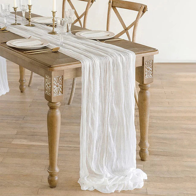 Gauze Table Runner